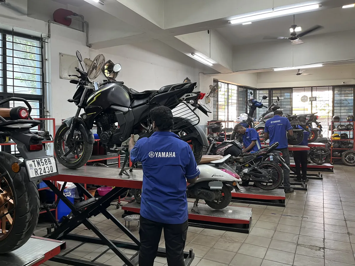 Alagendran Yamaha Authorized Dealer Arapalayam Madurai