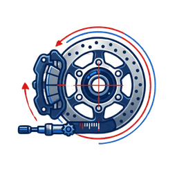 Brake Pad Wear Check Yamaha Madurai