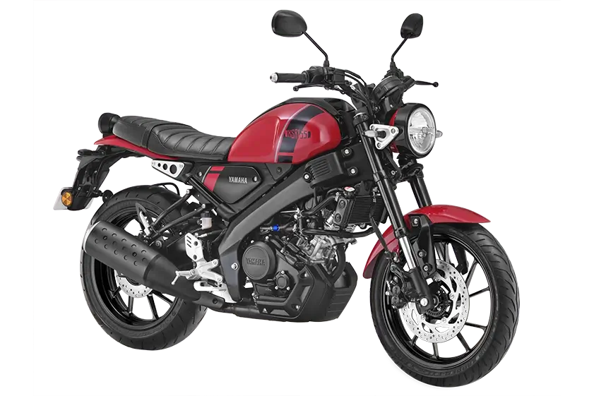 Yamaha service bike red model