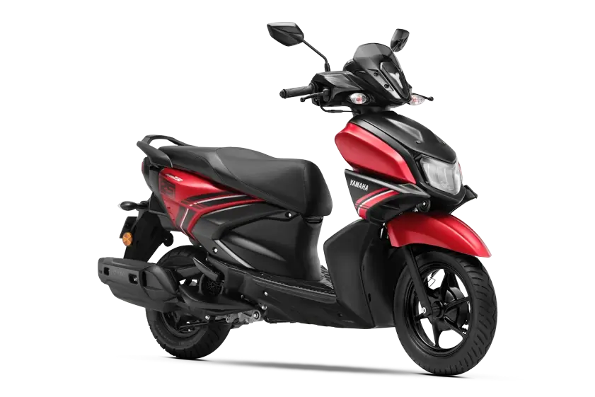 Yamaha service bike red drum