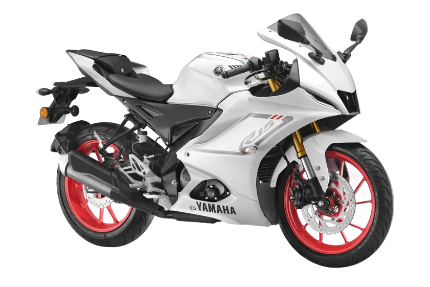 Yamaha service bike white